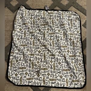 NFL Saints Kids Blanket - Black, Gold, White